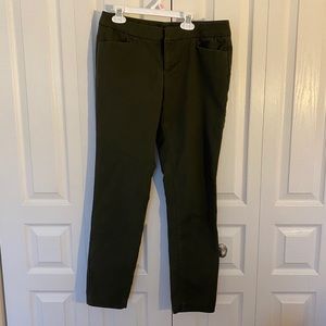 Olive Green Pants waist 32 inches
